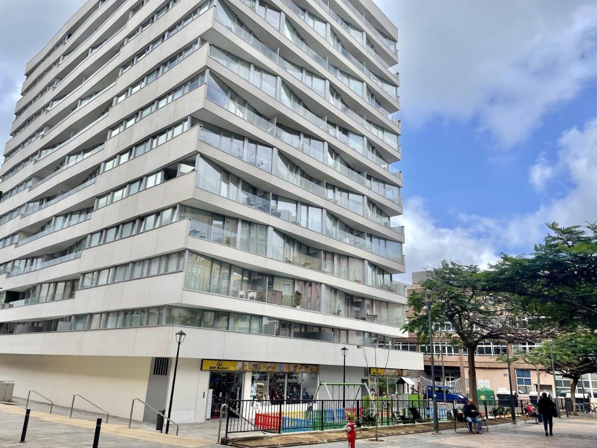 Homeforguest Apartamento Con Terraza Y Parking En Las Canteras 大加那利岛拉斯帕尔马斯 外观 照片