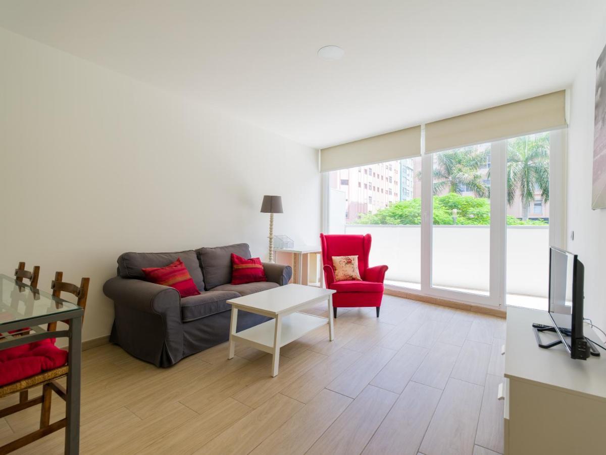 Homeforguest Apartamento Con Terraza Y Parking En Las Canteras 大加那利岛拉斯帕尔马斯 外观 照片